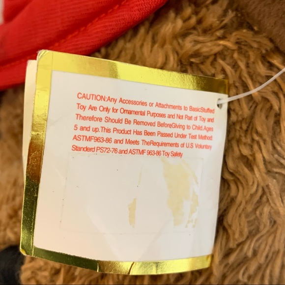 Royal Plush USA American Flag Bear Seated Stuffed Animal With Tags, 10” - Picture 4 of 9